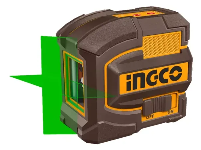 Nível A Laser Verde Ingco Hll156601 35 metros Suporte Magnetico