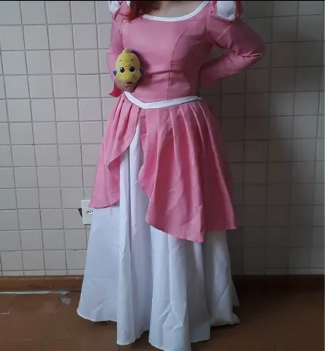 Vestido de Princesa Adulto Fantasia Cosplay 