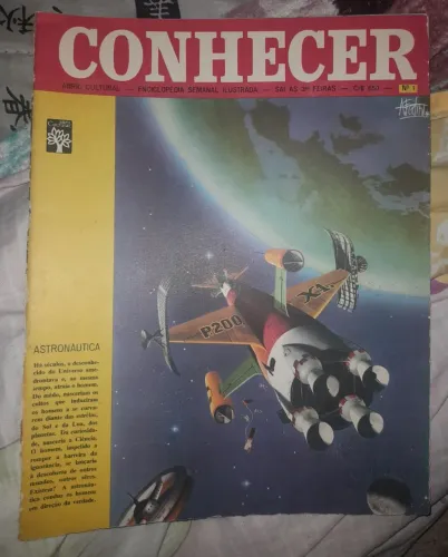 6 Revistas Enciclopédia semanal ilustrada Conhecer anos 80 Editora Abril Cultura