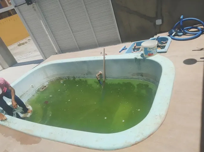 Revitalização de piscina