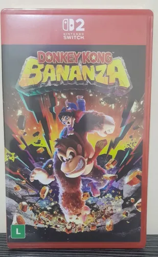 Donkey Kong Bananza Nintendo Switch 2 Físico Novo Lacrado