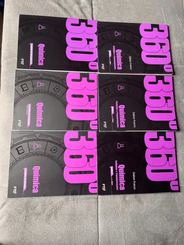 Livros de Química 360° FTD