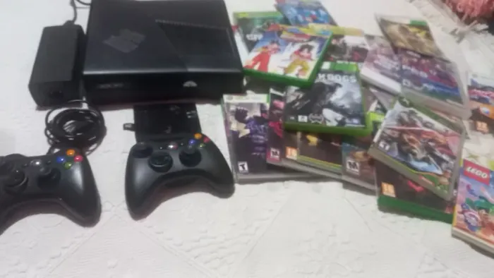 Xbox 360 desbloqueio total(Lotado de jogos)