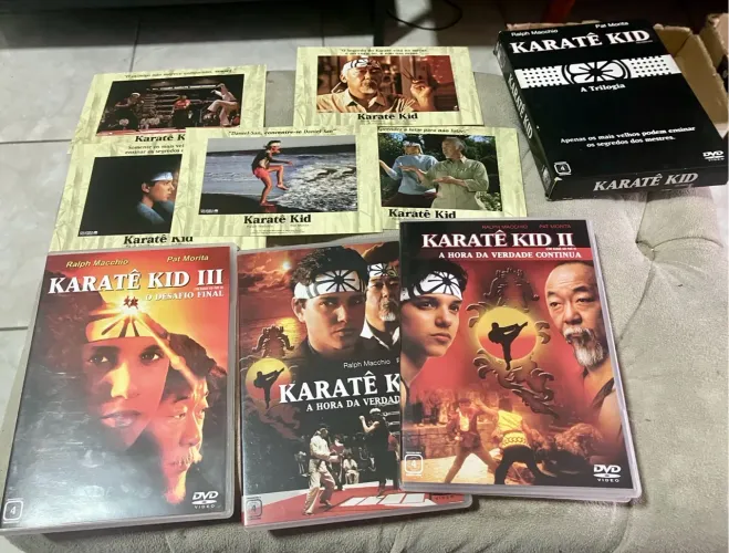 KARATÊ KID TRILOGIA - EXCELENTE ESTADO