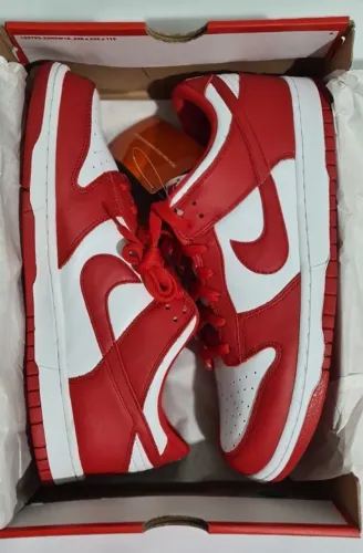 Tenis Nike Dunk University Red Branco Vermelho 43 (44 tambem)