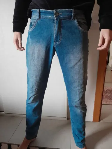 Calça Jeans Azul Masculina 42
