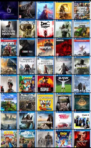 Vários jogos para PS4 - Preços imbatíveis!