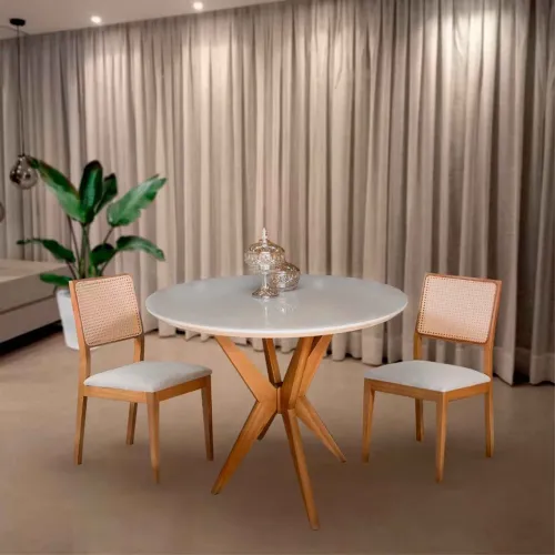 Mesa de Jantar Redonda