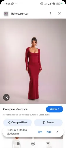Vestido vermelho modelador luxuoso