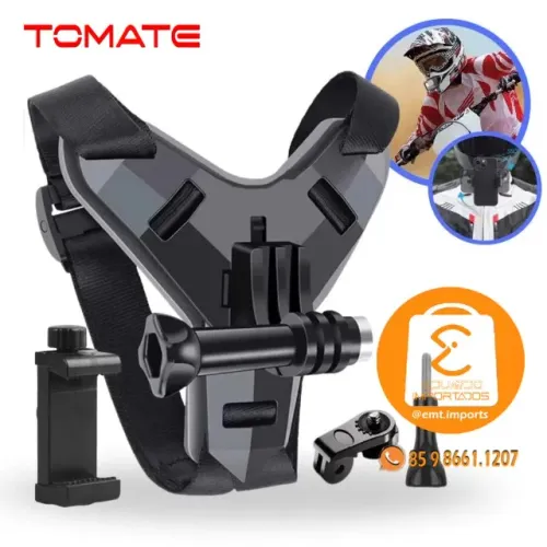Suporte Para Fixação de Celular em Capacete GoPro Tomate MPO-001B