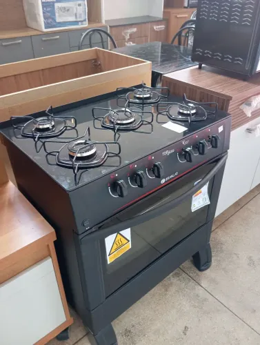 Fogão 5Bocas - Top Glass