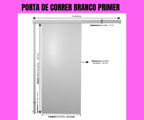 kit porta de correr com fechadura bico de papagaio stam