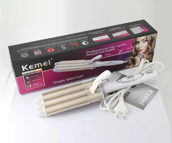 Modelador de Cachos original Kemel triondas cerâmica bivolt 