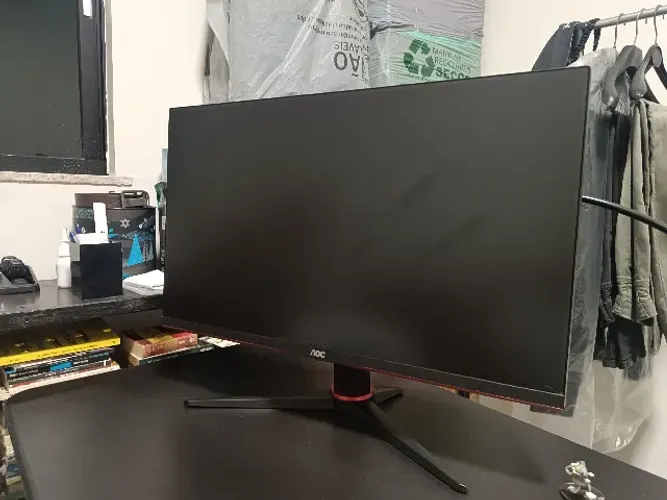Monitor Aoc 27 Polegadas com Avaria - Funcionando
