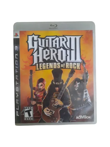 Guitar Hero ps3 original completo com manual 