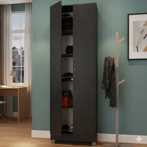 Armário organizador com 2 portas 