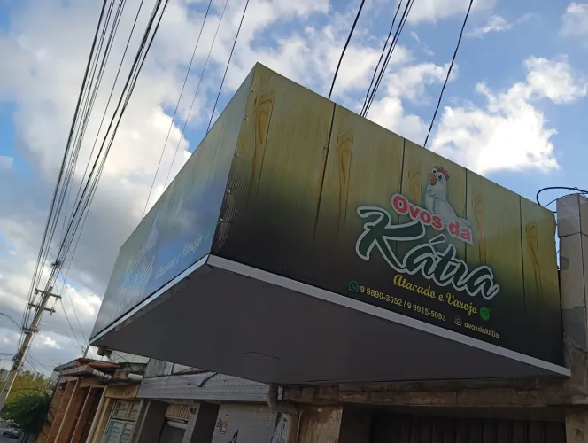 Estrutura para frente de loja