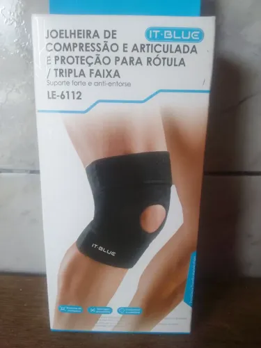 Joelheira de Compressão e Articulada para Rótulas IT-BLUE LE-6112