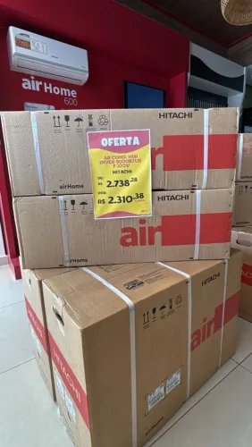 Ar condicionado Hitachi 9.000 btus novo