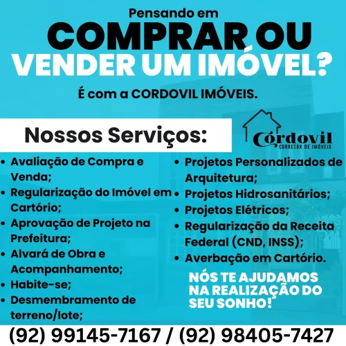 CORRETOR DE IMÓVEIS CORDOVIL 