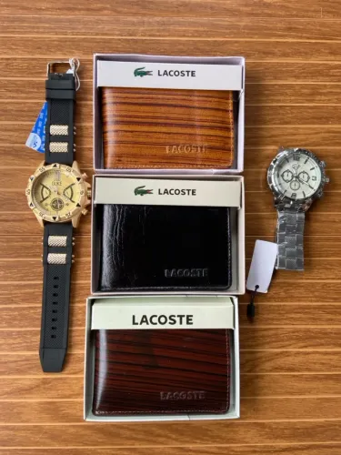 Carteira e Relogio , Monte Seu Kit Dia Dos Pais