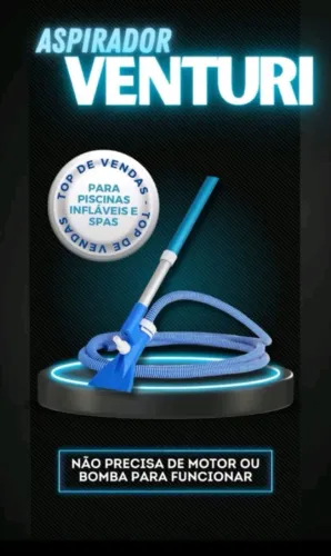 Aspirador de Piscina Venturi - Top de Vendas