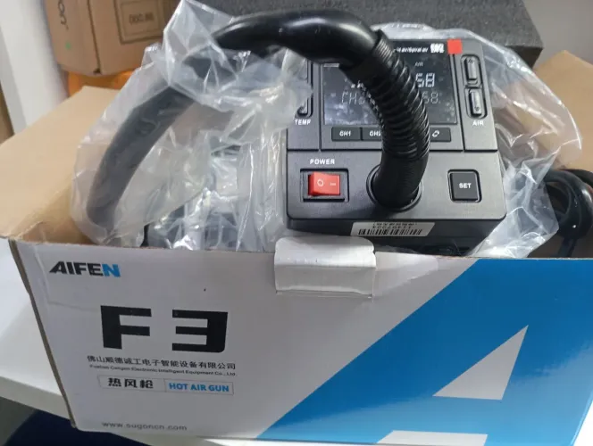 Estação de ar quente