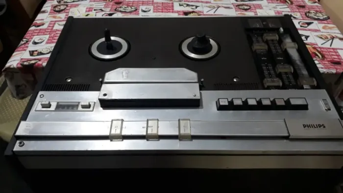 Gravador de rolo Philips 1974 Austria FUNCIONANDO somos loja 590,00 Pix e cartão - 3005