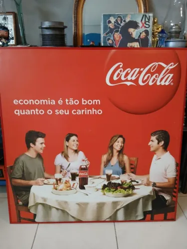 Placa da coca-cola