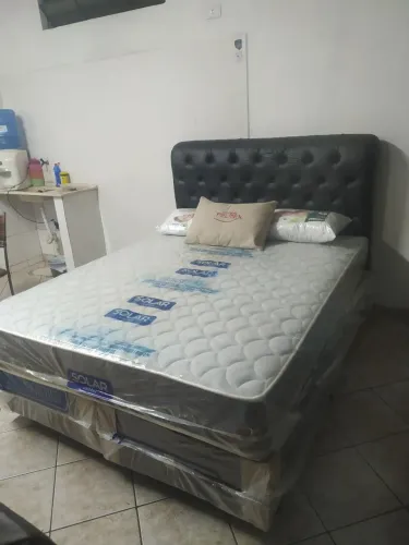 Cama Box com Colchão Solar