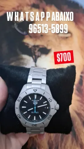 Relógio TAG HEUER AQUARECER AUTOMÁTICO DISPONÍVEL 