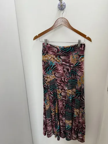 Saia longa Estampada