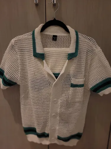 Conjunto masculino em tricot