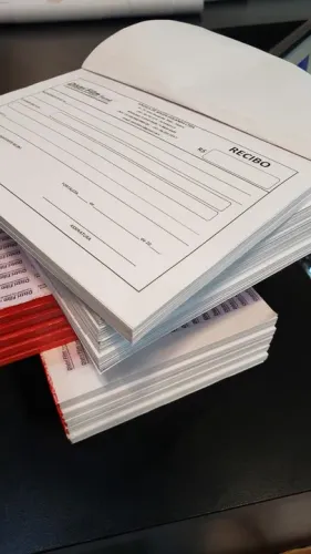 Blocos Impressos Personalizados Colados 