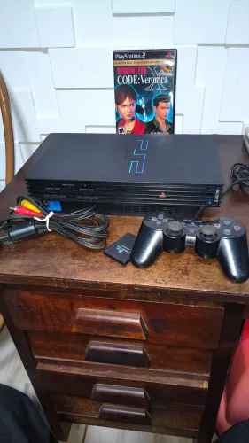 Playstation 2 fat funcionando perfeitamente