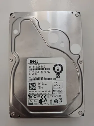 Hd Dell 1TB SAS 6Gbps cftv dvr nvr cpu servidores