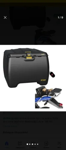 BAU ICBRAS 140L COM SUPORTE DE CATRACA UNIVERSAL
