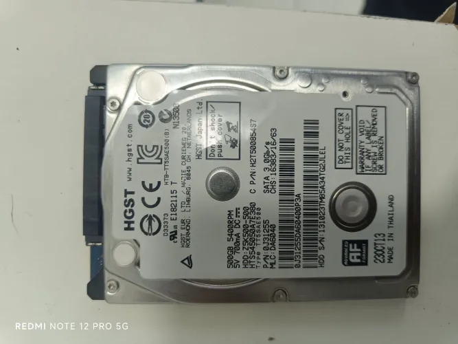 HD 500 GB HGST PS4 Playstation notebook