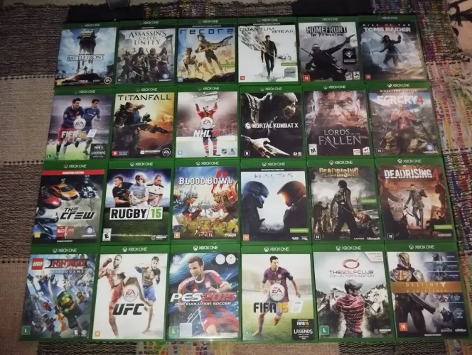 Jogos Xbox One R$ 50 !!!