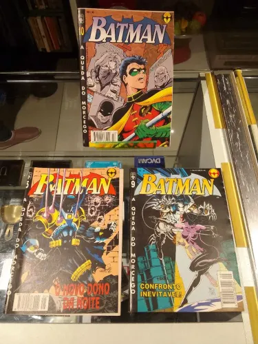 Coleção de gibis Batman anos 1990