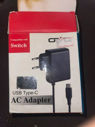 Carregador Nintendo Switch