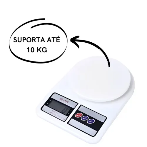 Balança de cozinha digital alta precisão.