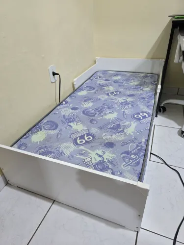 CAMA INFANTIL + COLCHÃO