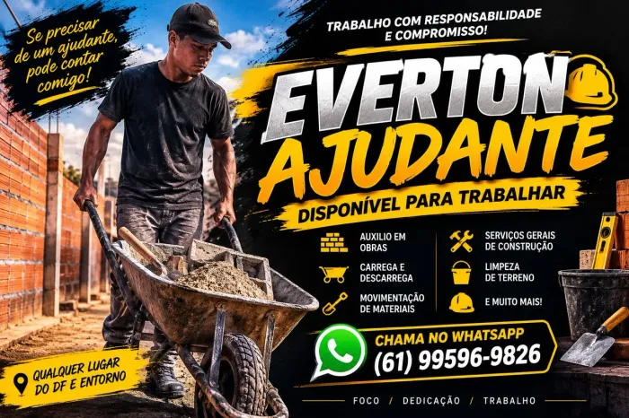 Ajudante disponível