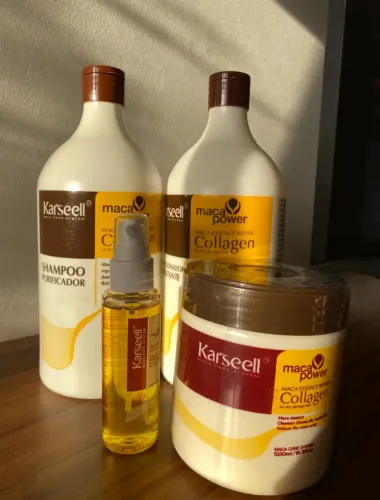 Kit de Reconstrução Capilar Karseell.