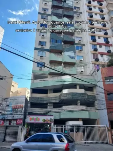 Apartamento para venda tem 90 metros COM DUAS VAGAS quadrados com 2 quartos em Icaraí - Ni