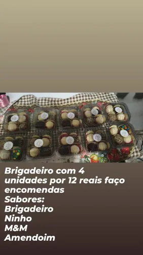 Caixinhas de brigadeiro
