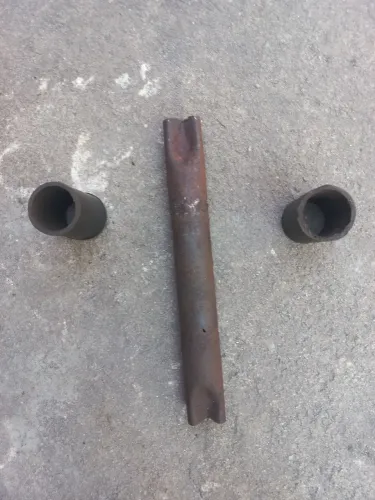 Eixo de carrinho de mão