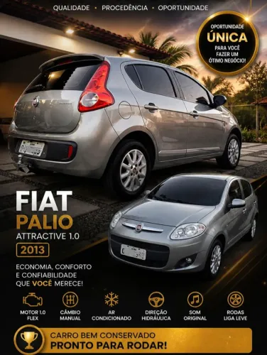 Fiat Palio Attractive 1.0 EVO Fire Flex 8V 5P 2013