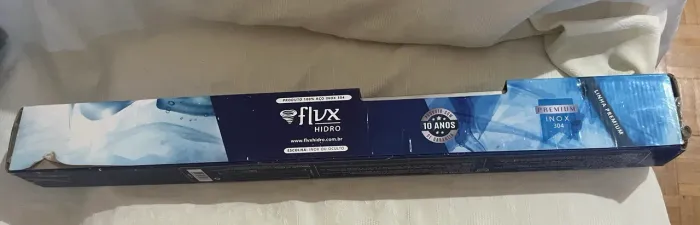 Ralo linear oculto Inox 50cm Flvx Hidro